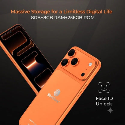 iBlackZone GT 17 Pro Maxx | 32MP Rear + 16MP Front Camera | 5000mAh Battery | Face ID Unlock | Dual SIM Smartphone