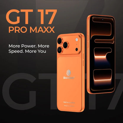 BlackZone GT 17 Pro Maxx | 32MP Rear + 16MP Front Camera | 5000mAh Battery | Face ID Unlock | Dual SIM Smartphone