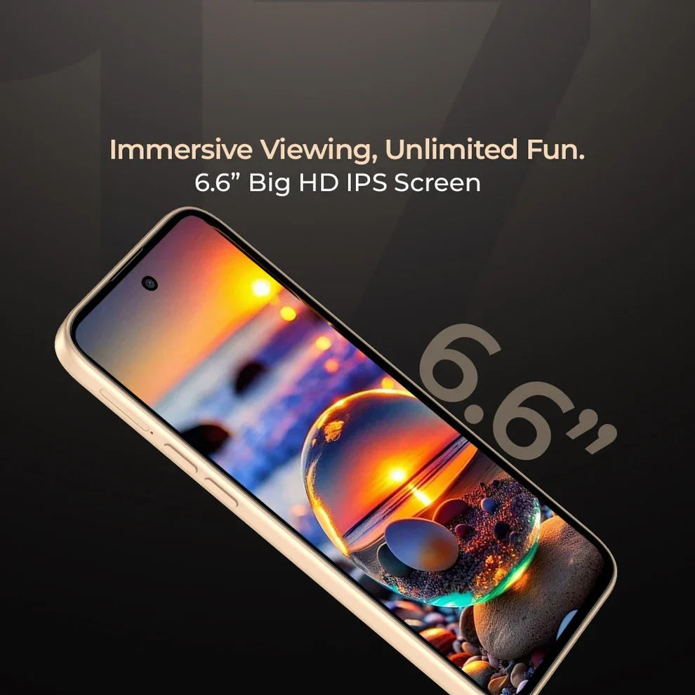 BlackZone GT 17 Pro Maxx | 32MP Rear + 16MP Front Camera | 5000mAh Battery | Face ID Unlock | Dual SIM Smartphone